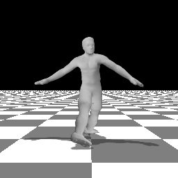 The legs cross through each other during motion. — still preview